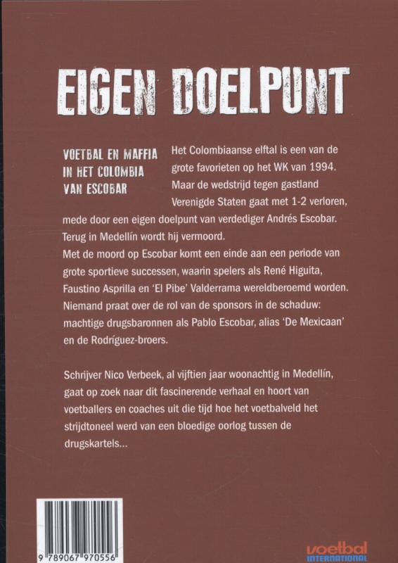 Eigen doelpunt achterkant