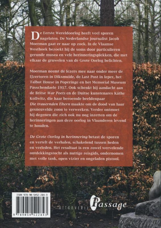 De grote oorlog in herinnering achterkant