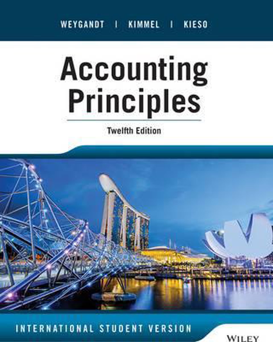 Jerry J. Weygandt Accounting Principles