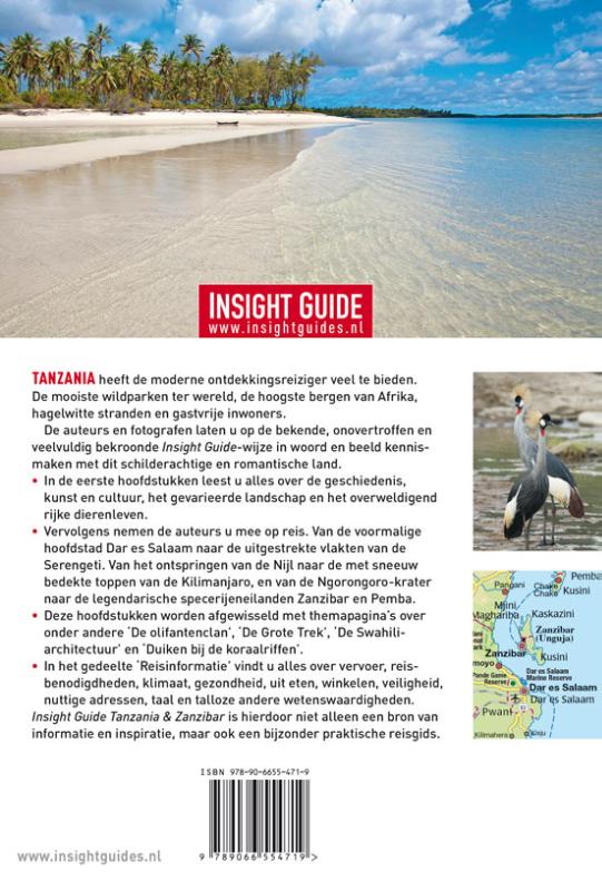 Insight guides - Tanzania & Zanzibar achterkant