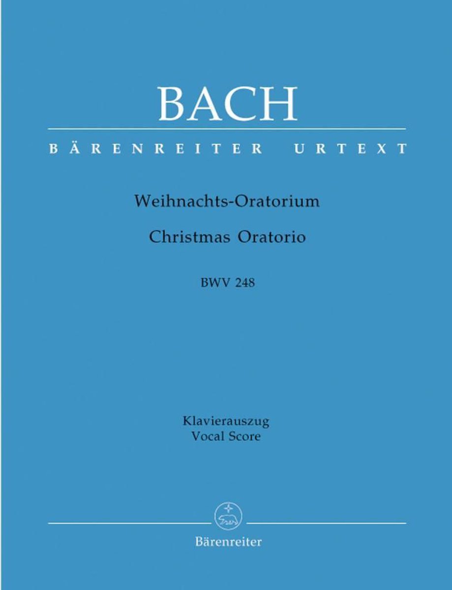 Bach | Weihnachtsoratorium BWV 248 | Piano-uittreksel