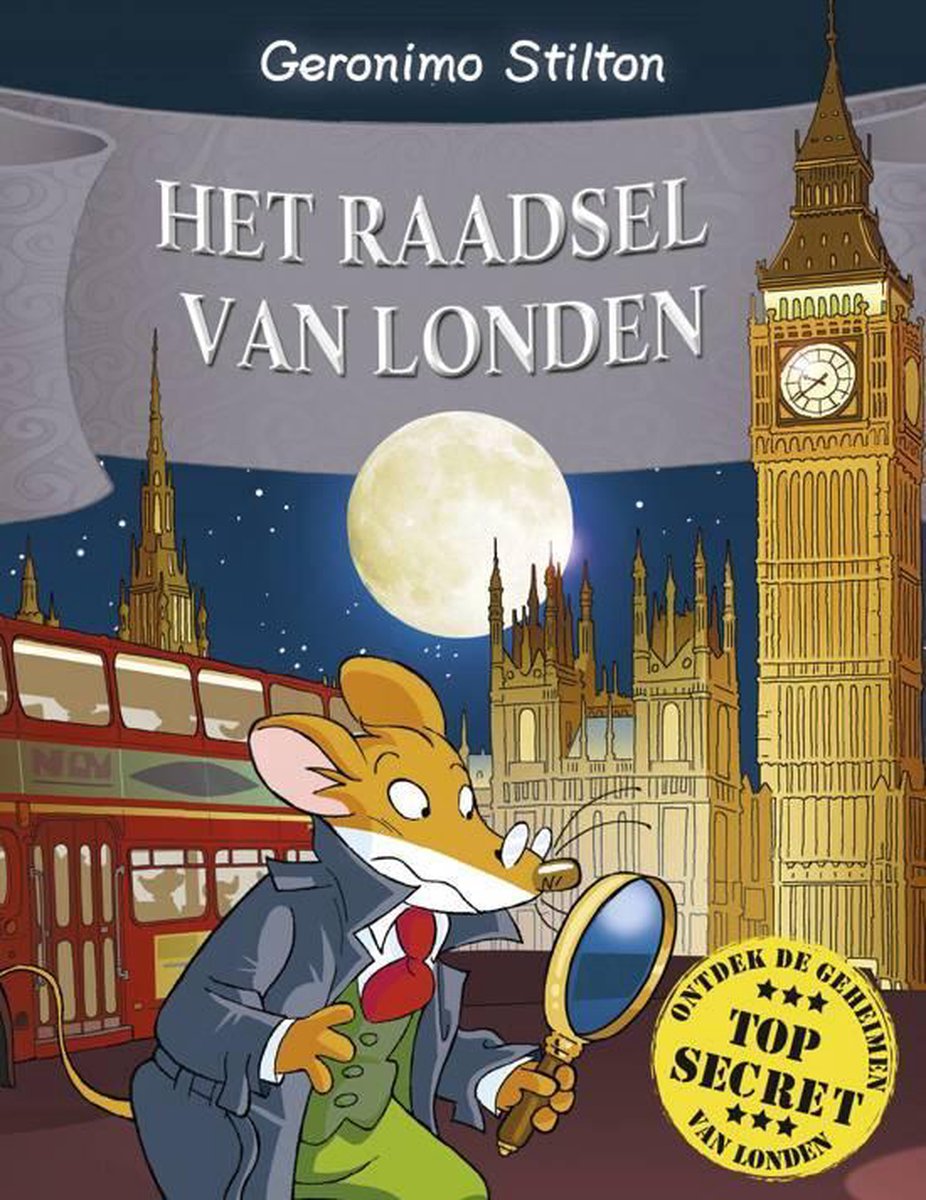 boekenbalie_9789085924272_cover Geronimo Stilton - Het raadsel van Londen
