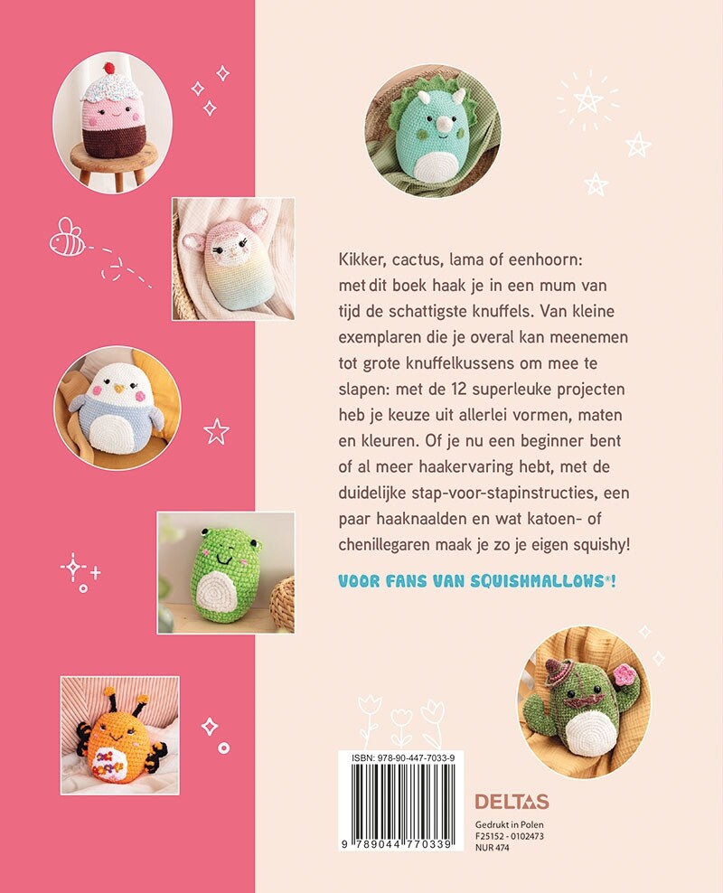 Squishies haken achterkant