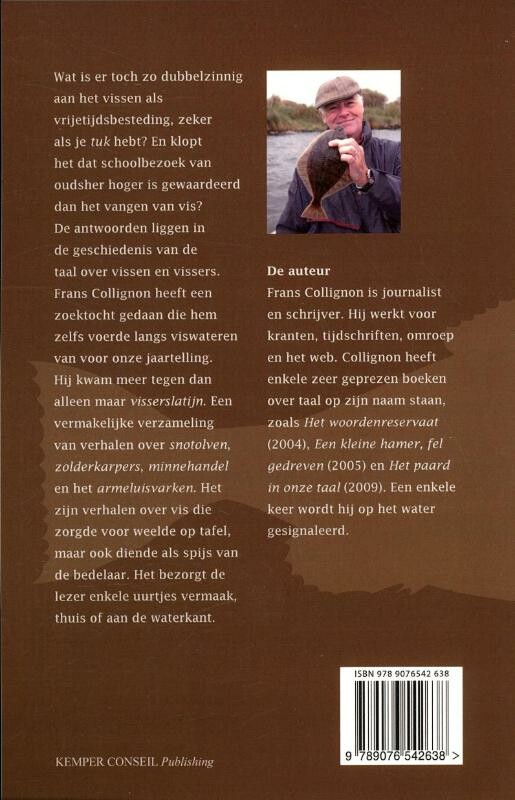 Vissen in de taal achterkant