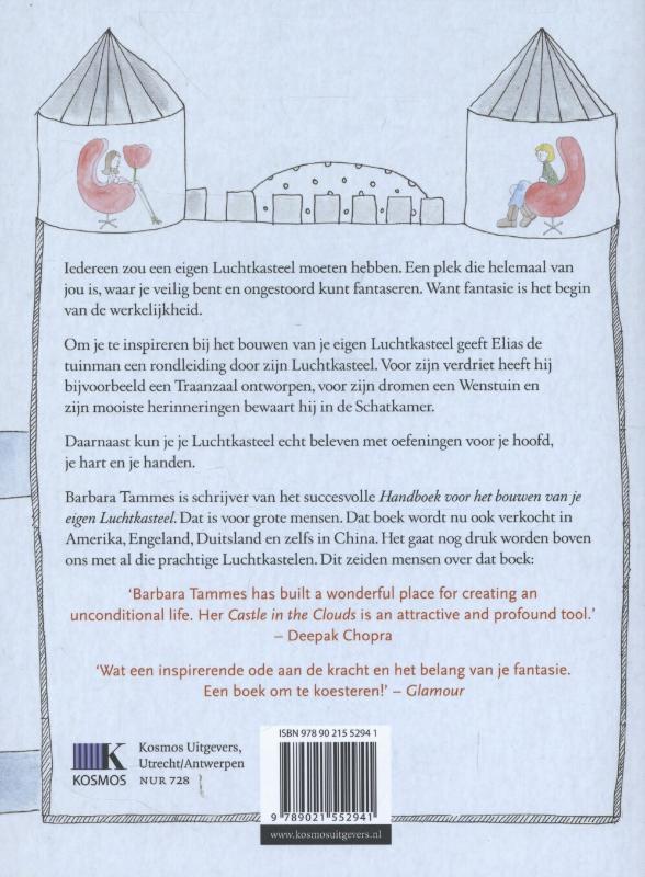 Handboek luchtkastelen bouwen voor kinderen achterkant