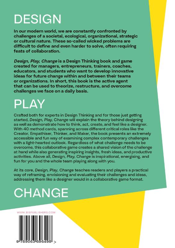 Design Play Change achterkant