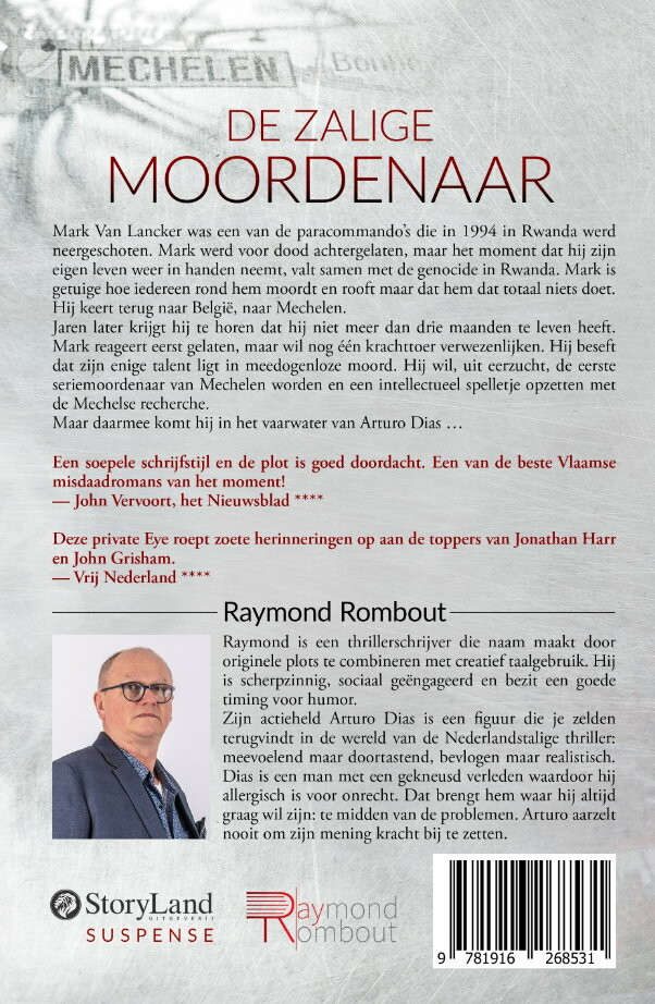 De zalige moordenaar / Arturo Dias / 4 achterkant