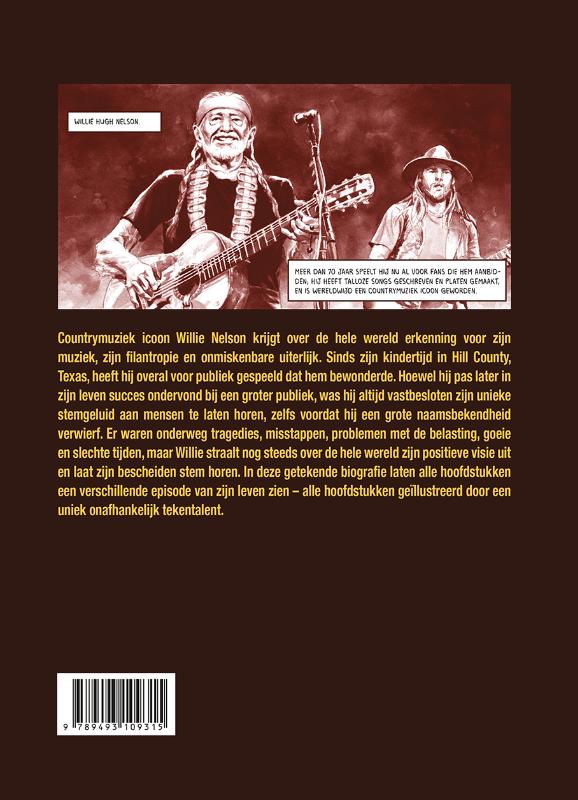 Willie Nelson achterkant