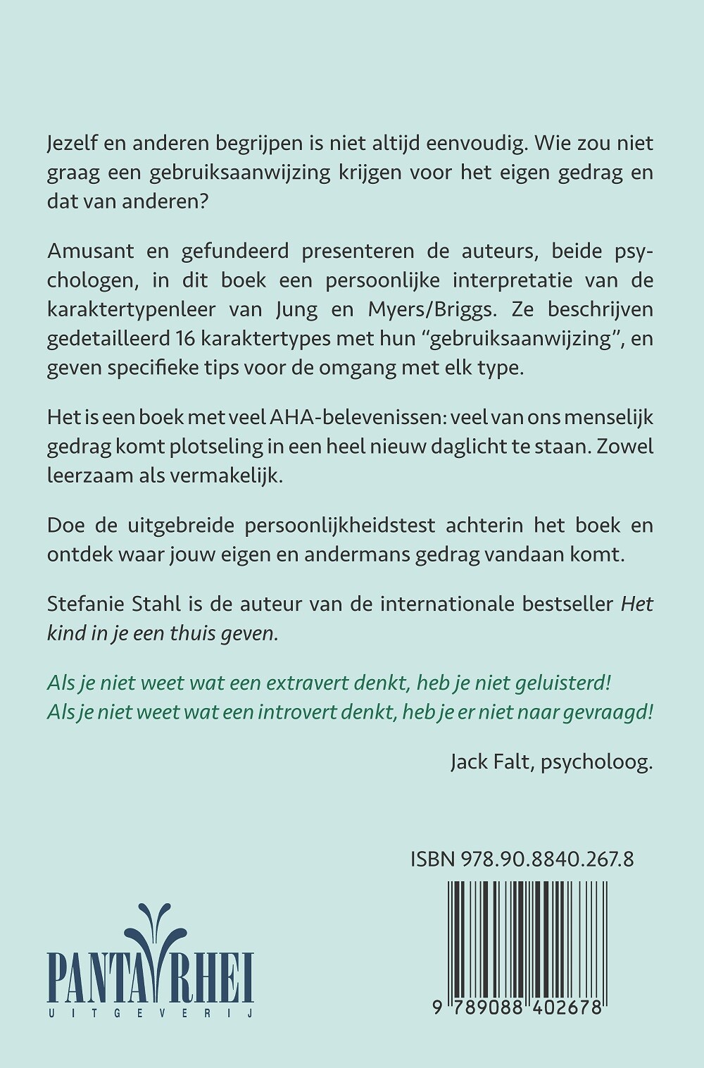 Ken jezelf en anderen achterkant