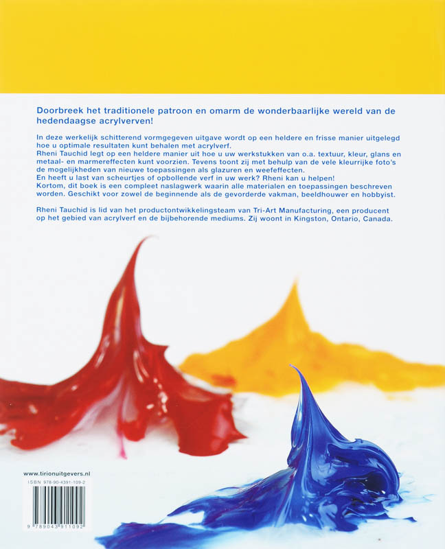 Het nieuwe acryl Het nieuwe acryl achterkant