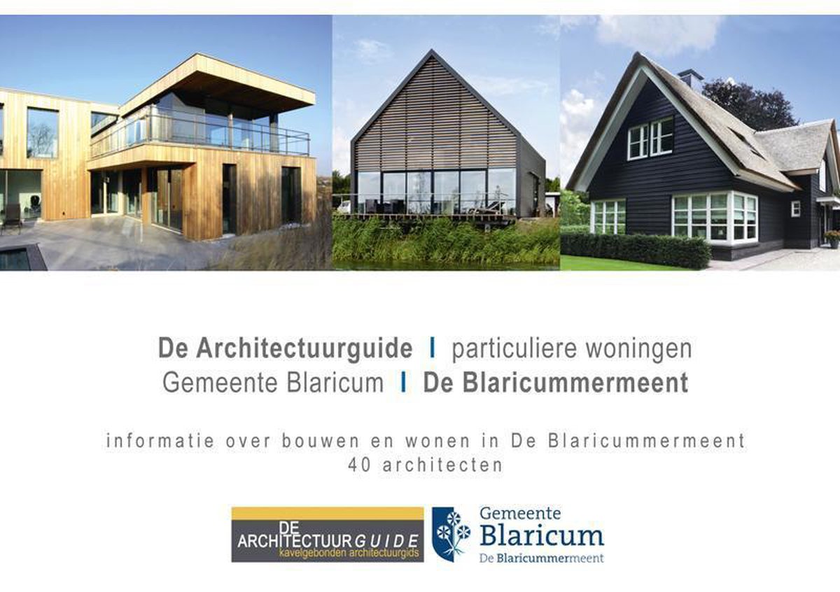 De Architectuurguide, particuliere woningen, Gemeente Blaricum, De Blaricummermeent / Particuliere woningen