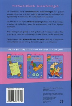 Speel- en oefentijd 33. Voorbereidende leesoefeningen (5-6 j.) / Speel- en oefentijd achterkant