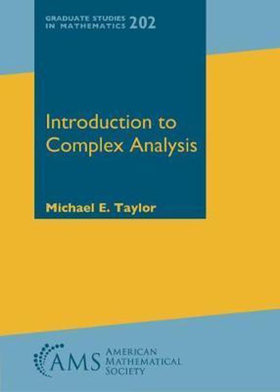 Graduate Studies in Mathematics- Introduction to Complex Analysis
