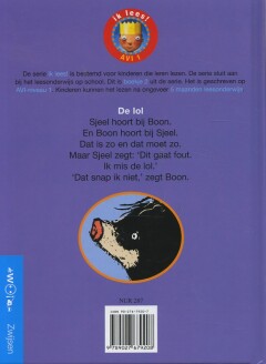 De lol / Ik lees! achterkant