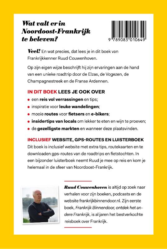 Noordoost-Frankrijk, Frankrijk Binnendoor / Frankrijk Binnendoor Regiogids / 2 achterkant