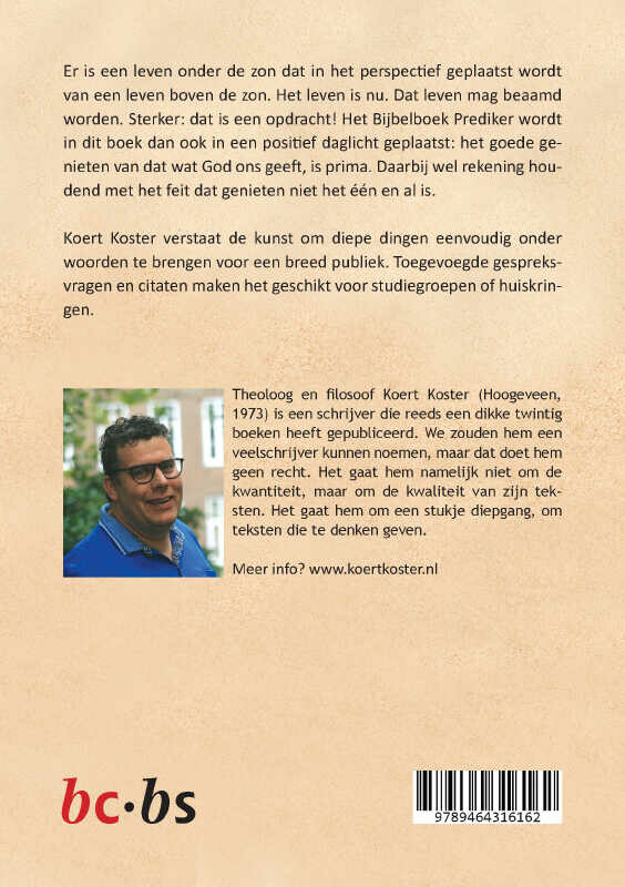 Prediker achterkant