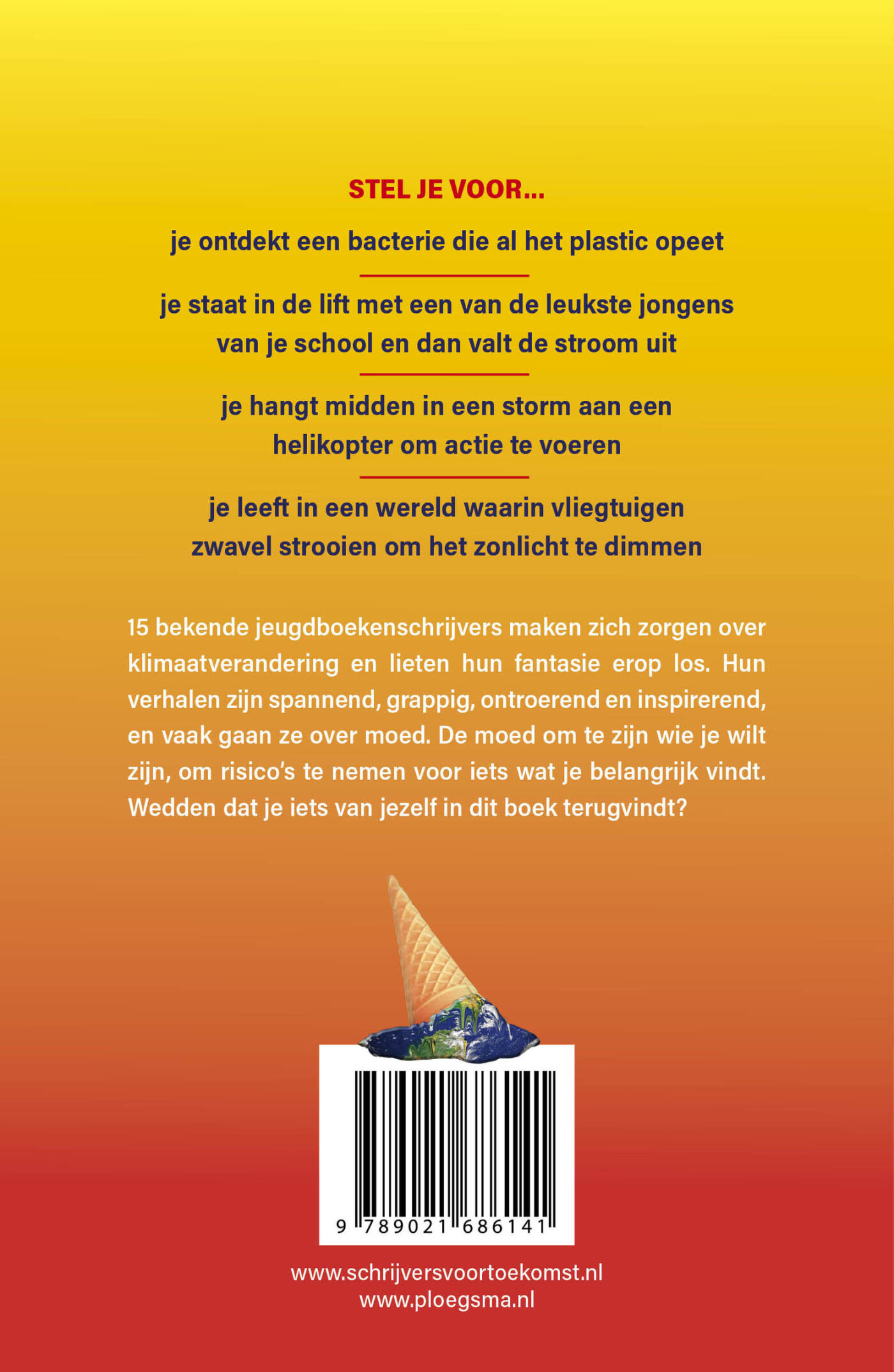 Hoopvolle verhalen over het einde van de wereld achterkant