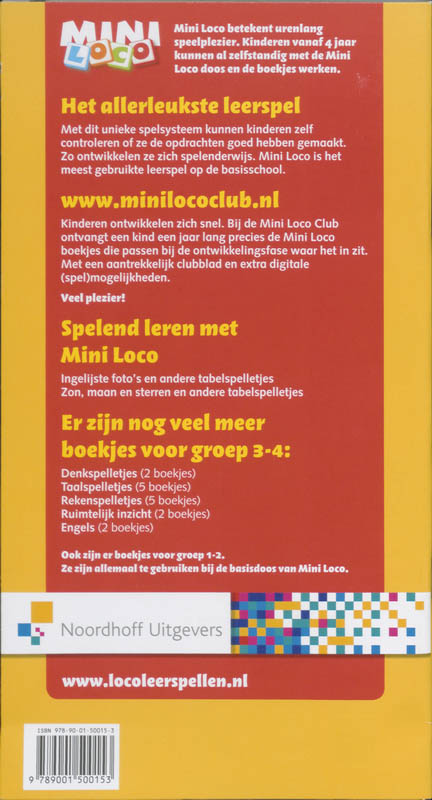 Mini Loco 1 Kijken en combineren / Mini loco achterkant