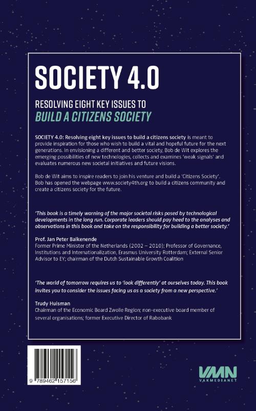 Society 4.0 Society 4.0 achterkant