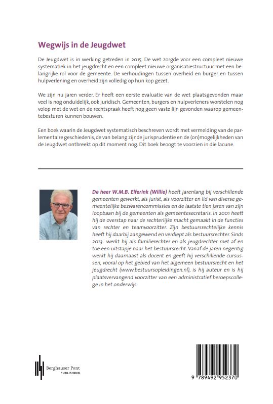 Wegwijs in de Jeugdwet achterkant