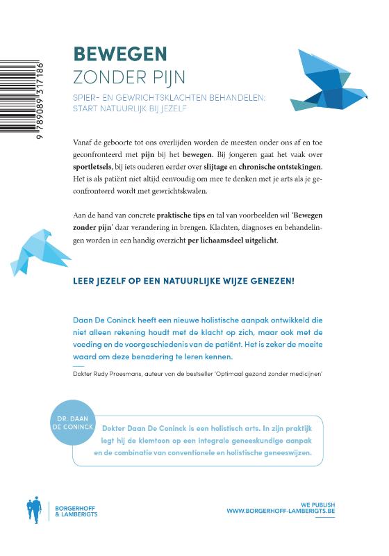 Bewegen zonder pijn achterkant