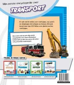 Transport / Mijn eerste encyclopedie over... achterkant