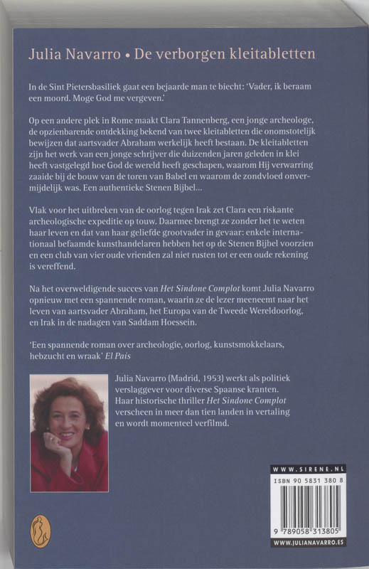 Verborgen kleitabletten / Sirene Verborgen kleitabletten / Sirene achterkant