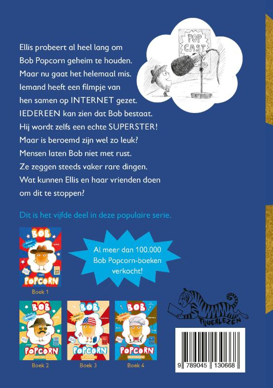 Bob Popcorn wordt beroemd / Bob Popcorn / 5 achterkant