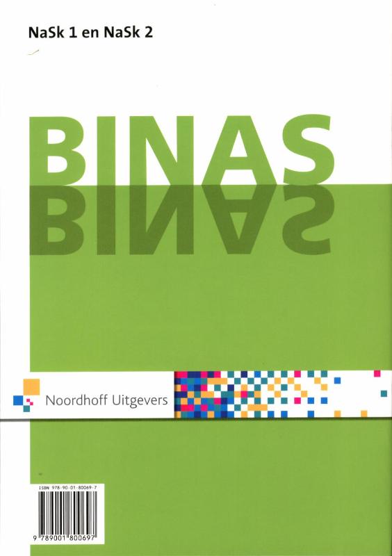 Binas Nask1 en nask2 vmbo-kgt informatieboek achterkant