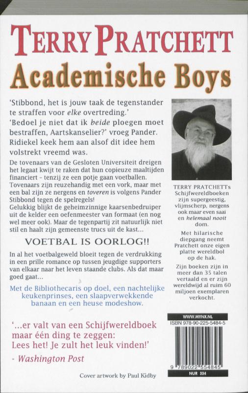 Academische Boys / Schijfwereld / 37 achterkant