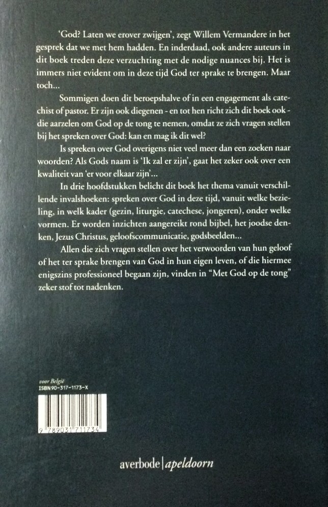 MET GOD OP DE TONG achterkant