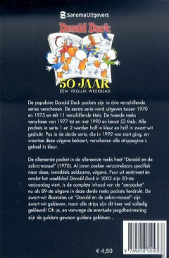 Donald en de zebra-mossel / Donald Duck pocket - 3e reeks / 89 achterkant