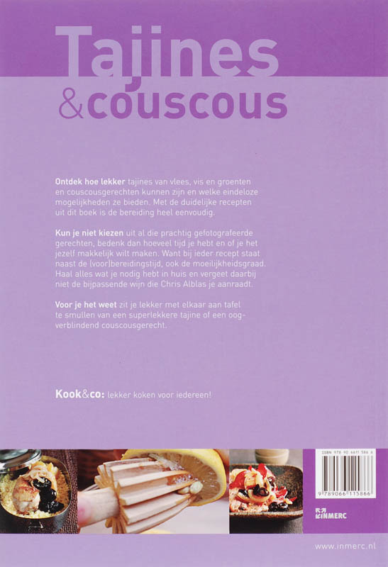 Tajines & couscous / Kook & Co achterkant