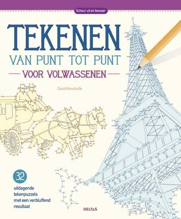 Tekenen van punt tot punt voor volwassenen / Tekenen van punt tot punt voor volwassenen