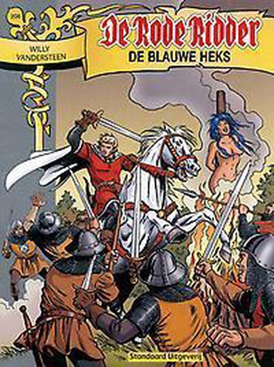 Willy Vandersteen De Blauwe Heks / De Rode Ridder / 208