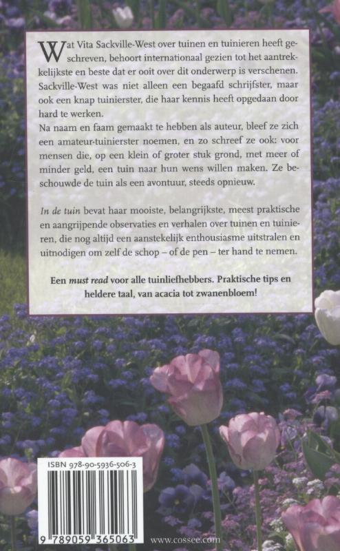 In de tuin achterkant