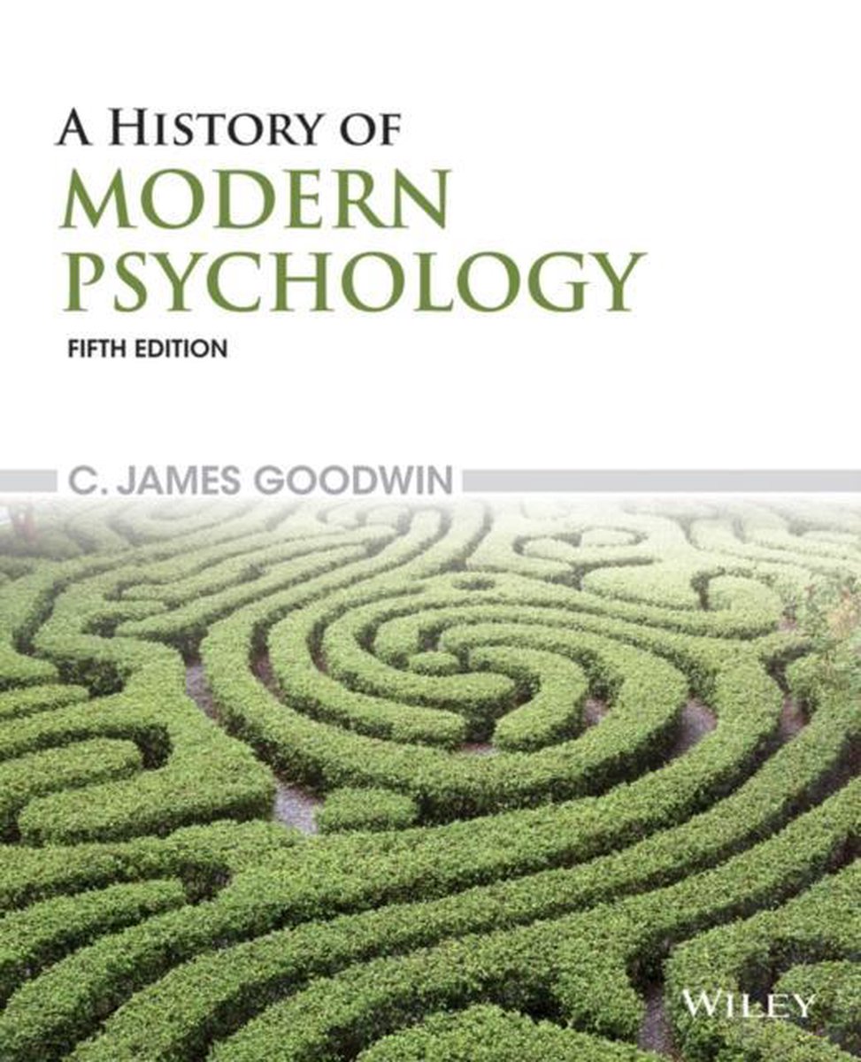 History Of Modern Psychology 5Th E