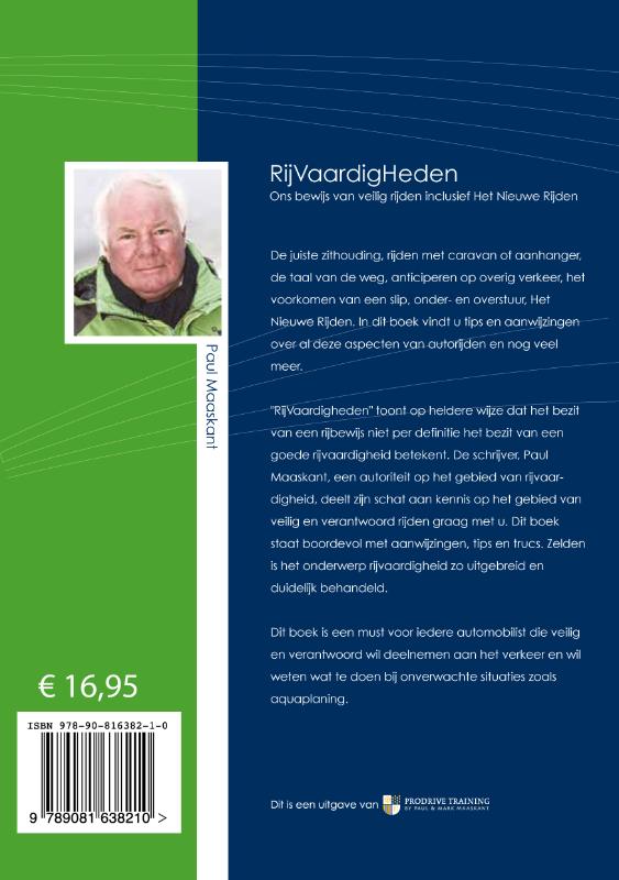 Rijvaardigheden / druk ND achterkant