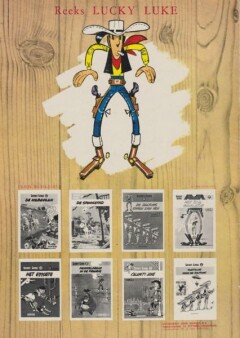 De Daltons in de blizzard / Lucky Luke / 22 achterkant