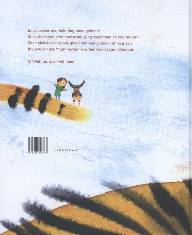 Niets gebeurd Niets gebeurd achterkant