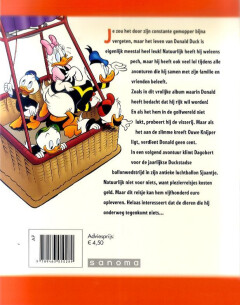 Bombarie met een ballon / Vrolijke stripverhalen van Donald Duck / 10 achterkant