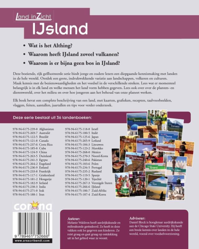IJsland / Land inzicht achterkant