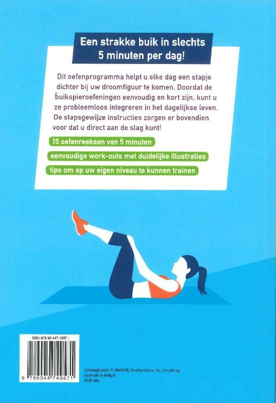 5 minuten work-outs voor een strakke buik achterkant