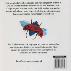 Het vervelende lieveheersbeestje / Gottmer-prentenboek achterkant