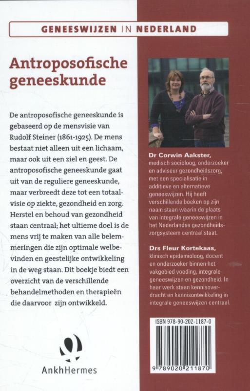 Geneeswijzen in Nederland 5 -   Antroposofische geneeskunde achterkant