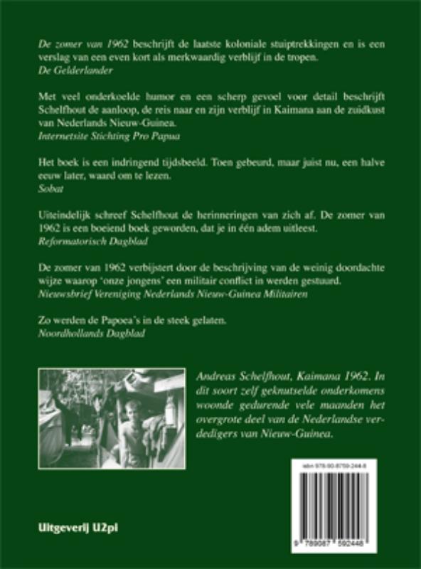 De zomer van 1962 achterkant