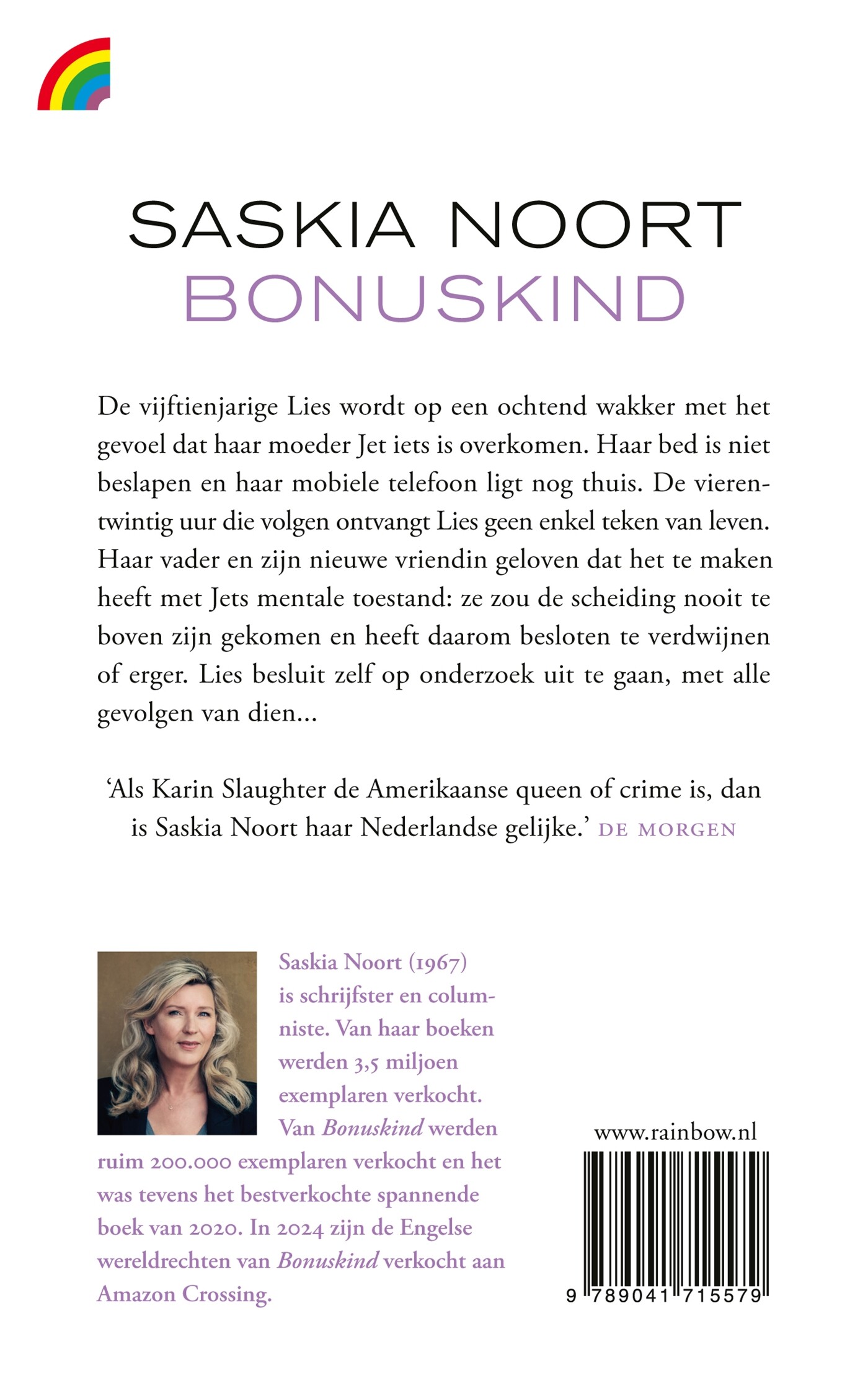 Bonuskind achterkant