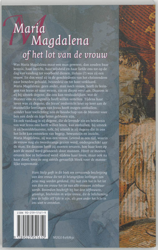 Maria Magdalena, of Het lot van de vrouw Maria Magdalena, of Het lot van de vrouw achterkant