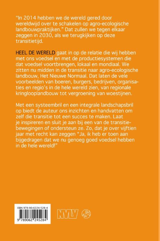 Heel de wereld achterkant