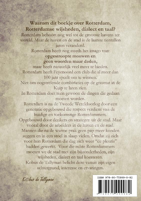 Me komme uit Rotterdam achterkant